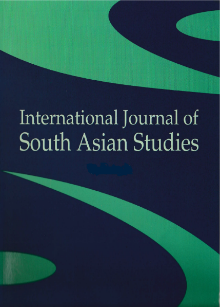 International Journal of South Asian Studies Vol.10